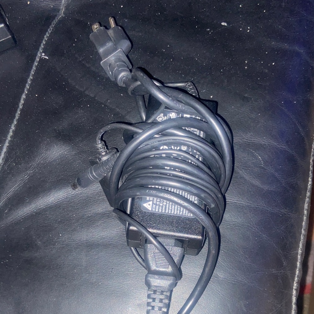 Delta Black Laptop Power Adapter Charger